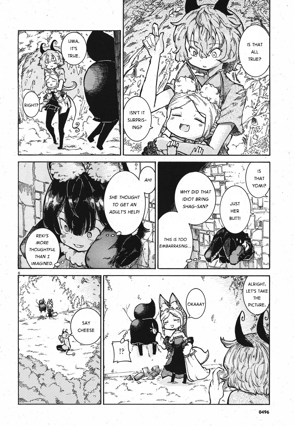Reki Yomi Chapter 8 page 6 - Chapter 8: Tunnel leading home