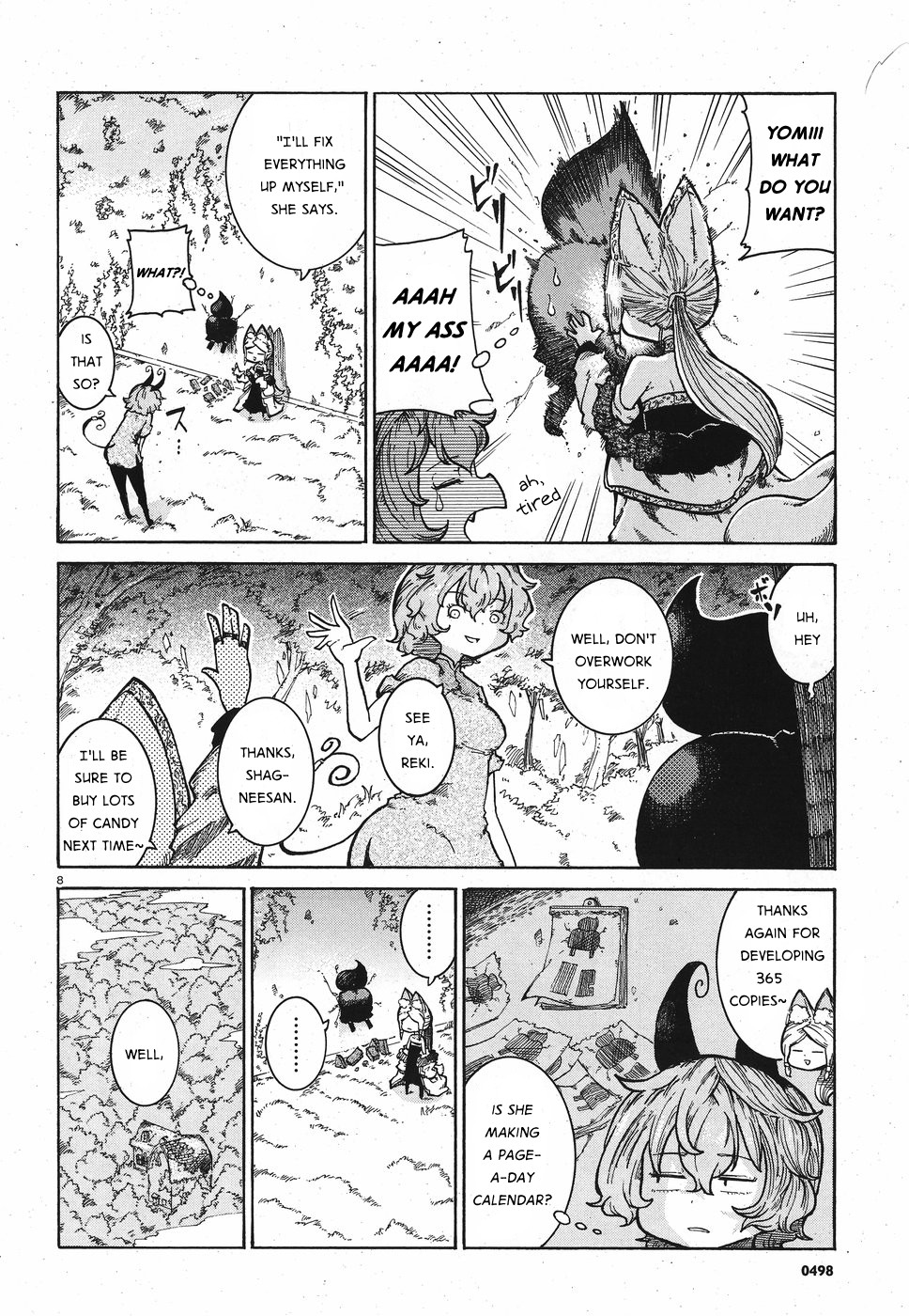 Reki Yomi Chapter 8 page 8 - Chapter 8: Tunnel leading home
