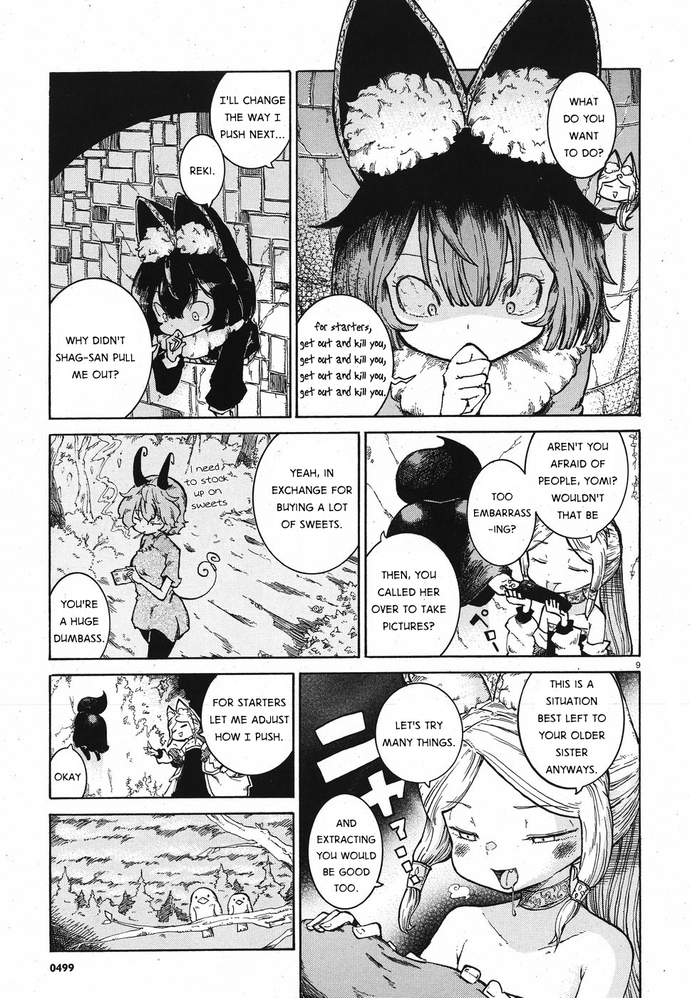 Reki Yomi Chapter 8 page 9 - Chapter 8: Tunnel leading home