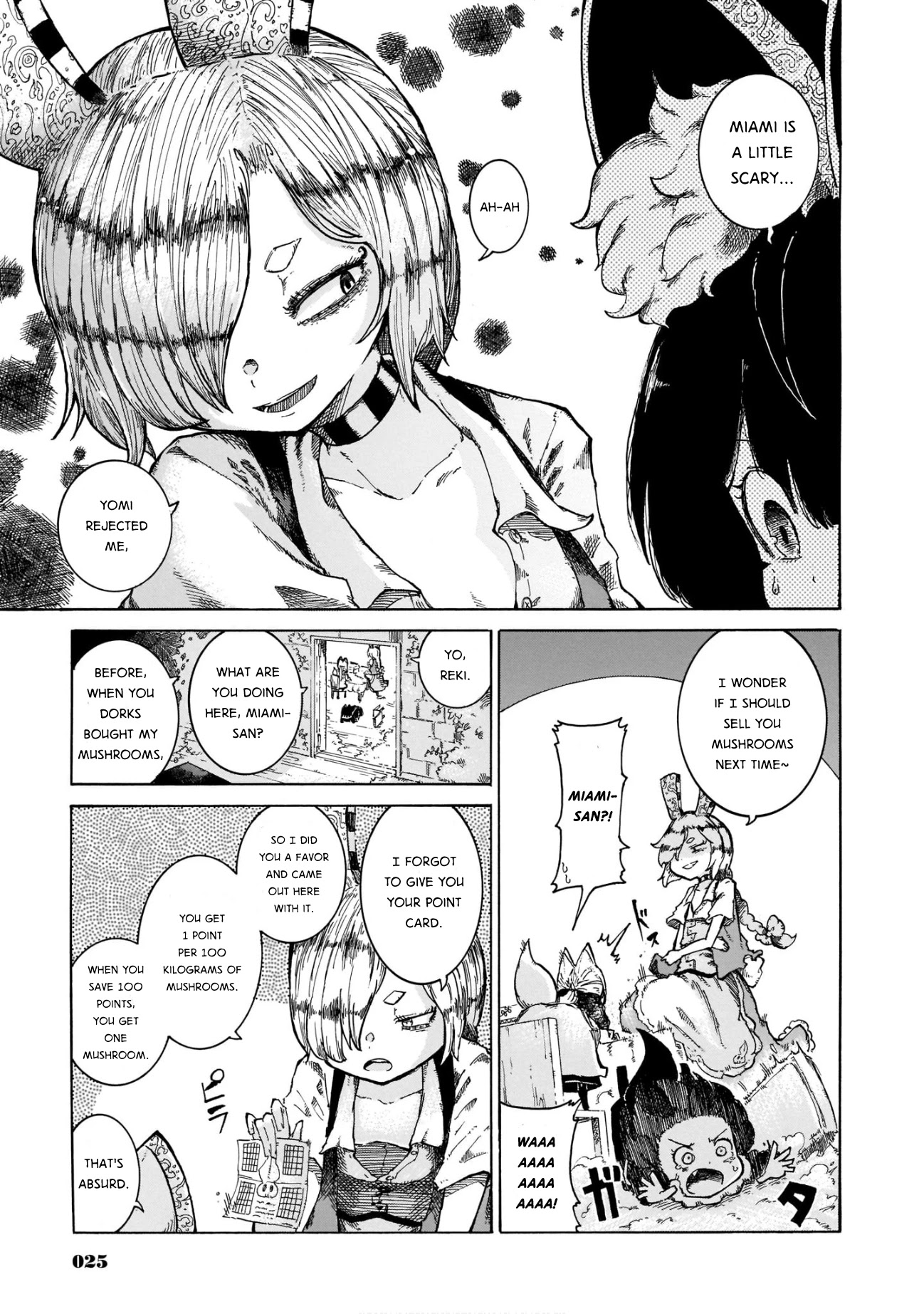 Reki Yomi Chapter 9 page 21 - Chapter 9: Ivy and Miami