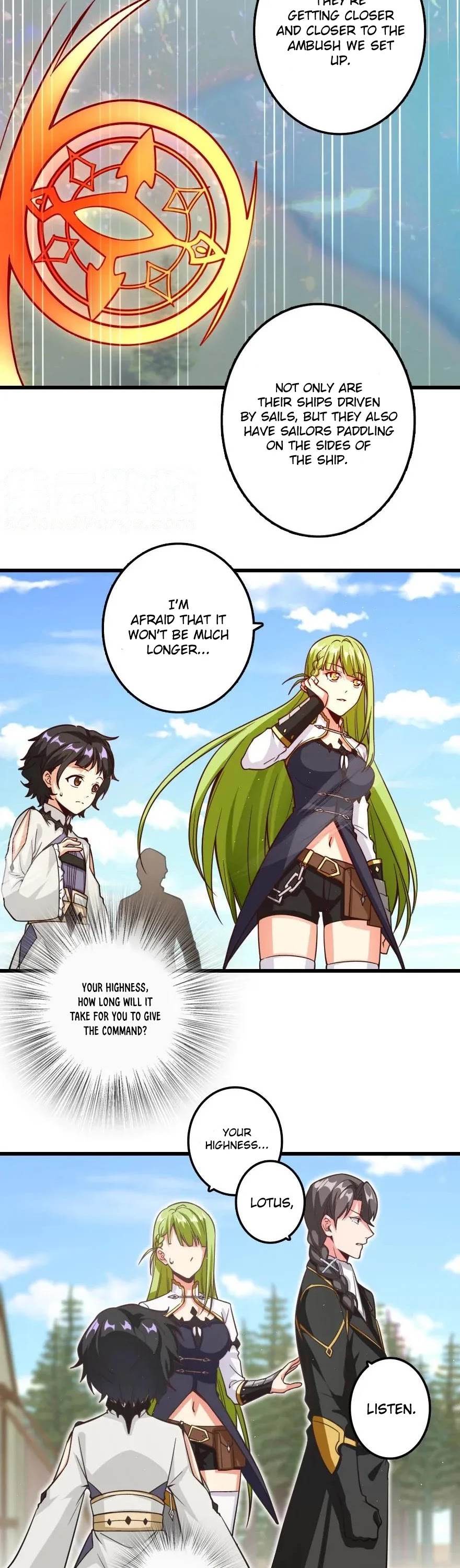 Release That Witch Chapter 172 page 25 - Chapter 172: Line of Battle