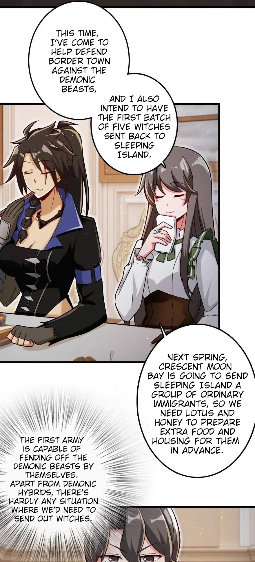 Release That Witch Chapter 204 page 4 - Chapter 204: Formal Talk