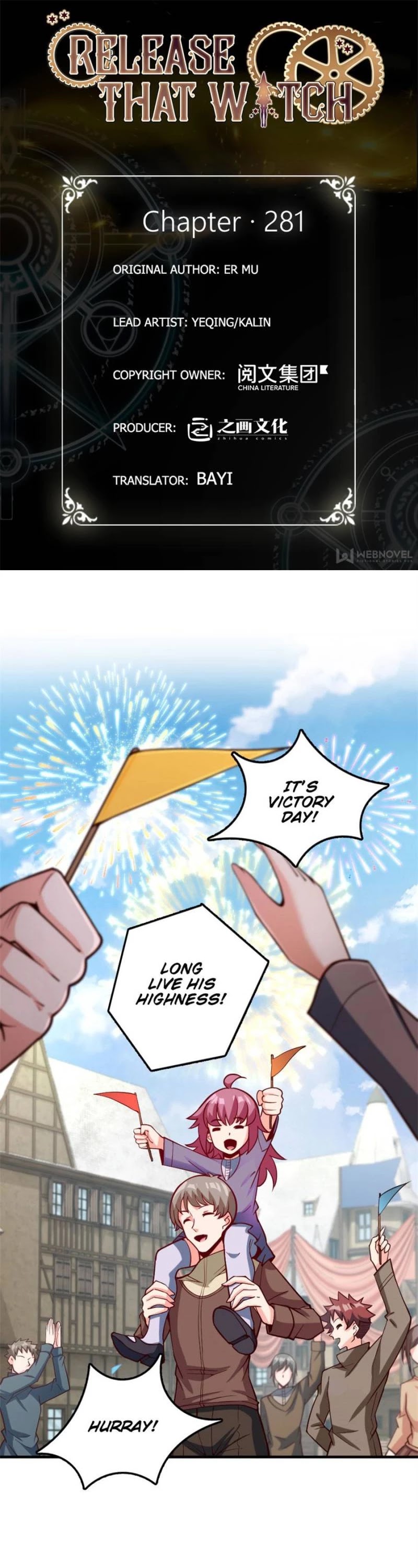 Release That Witch Chapter 281 page 1 - Chapter 281