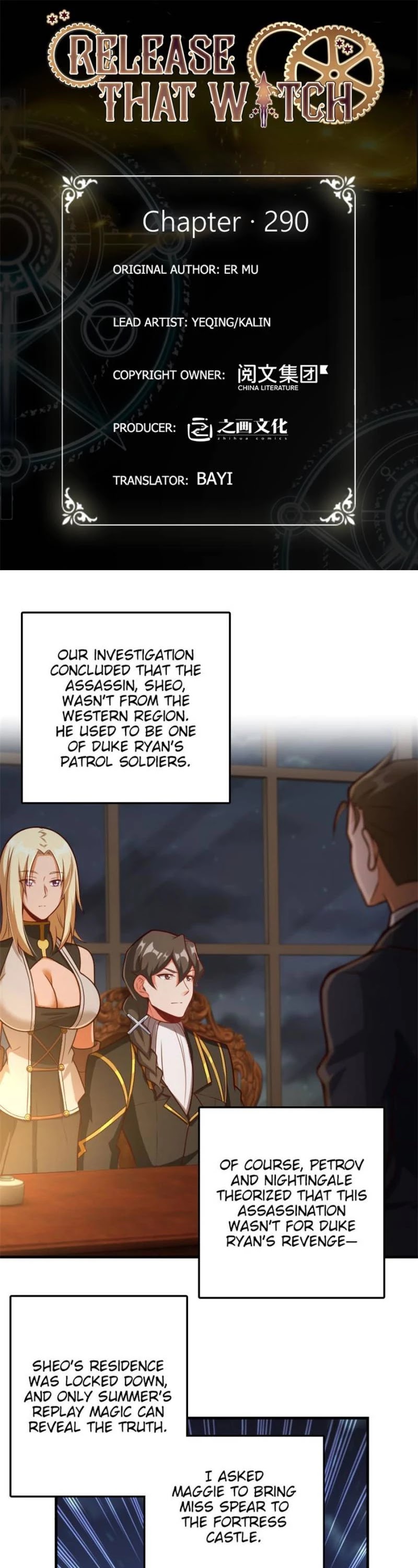 Release That Witch Chapter 290 page 1 - Chapter 290