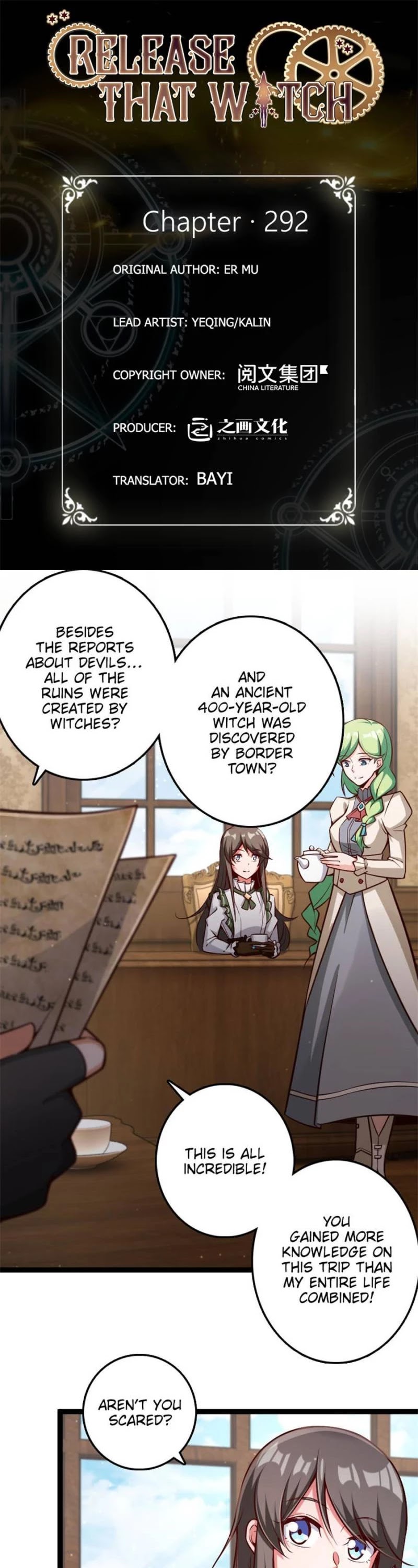 Release That Witch Chapter 292 page 1 - Chapter 292