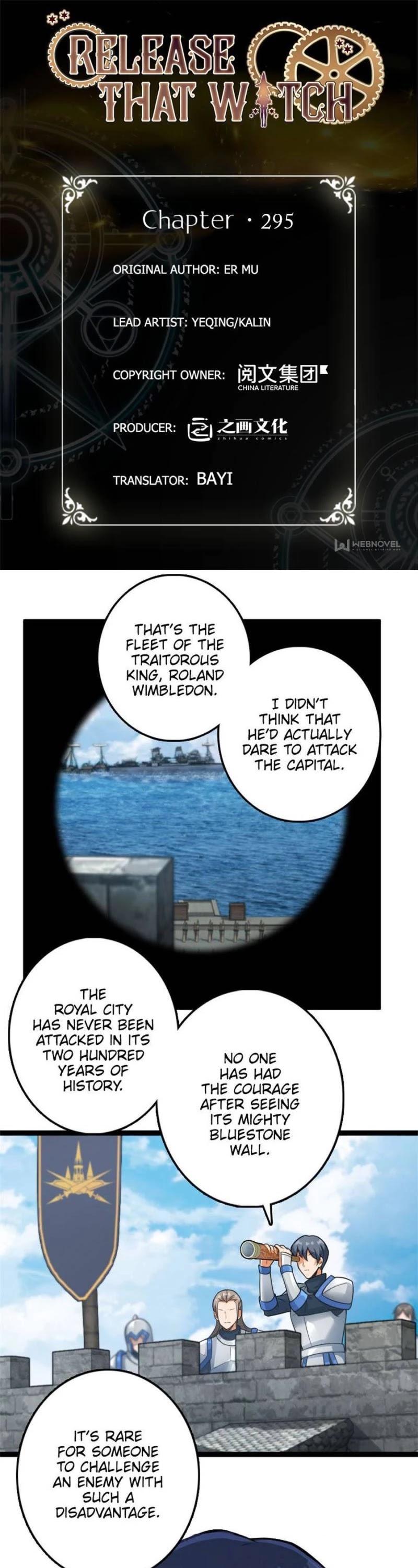 Release That Witch Chapter 295 page 1 - Chapter 295