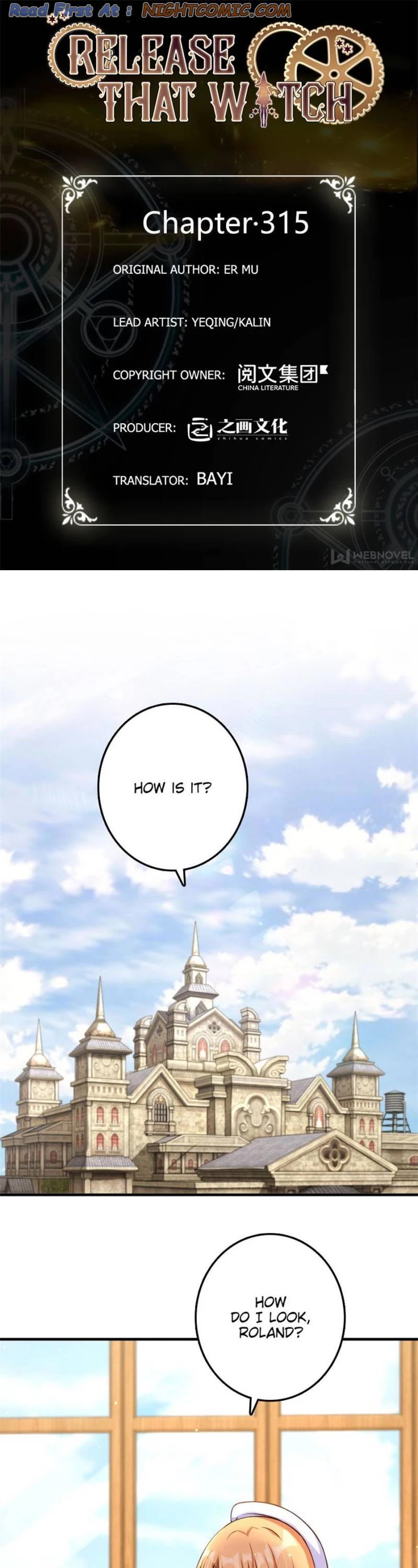 Release That Witch Chapter 315 page 1 - Chapter 315