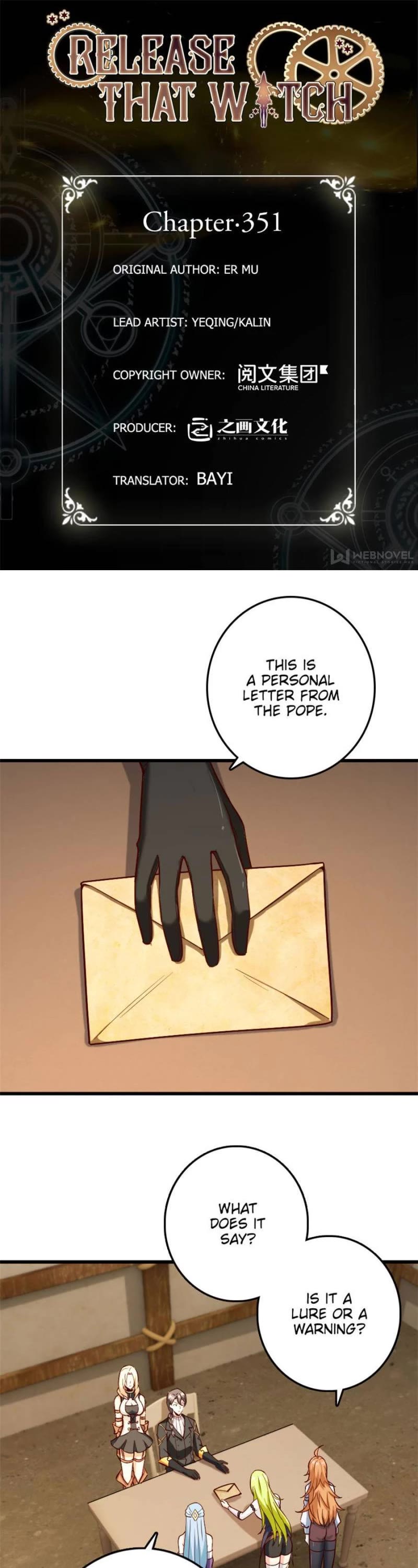 Release That Witch Chapter 351 page 1 - Chapter 351