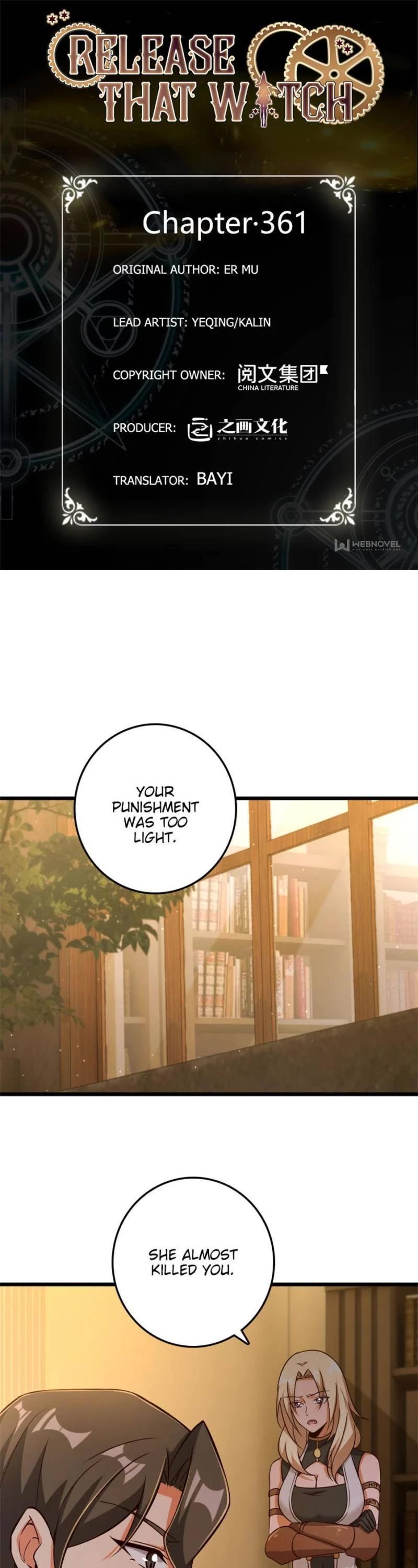 Release That Witch Chapter 361 page 1 - Chapter 361