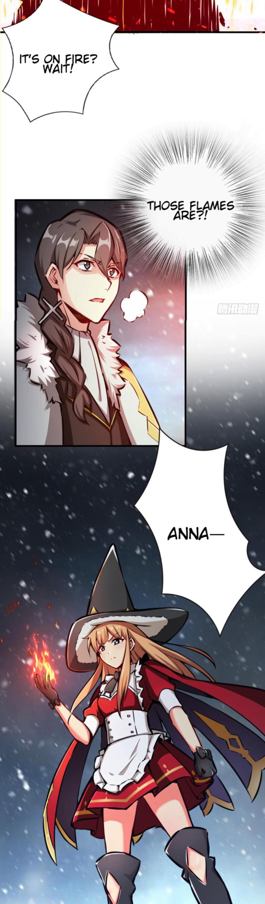 Release That Witch Chapter 37 page 10 - Chapter 37: Wall of Flames