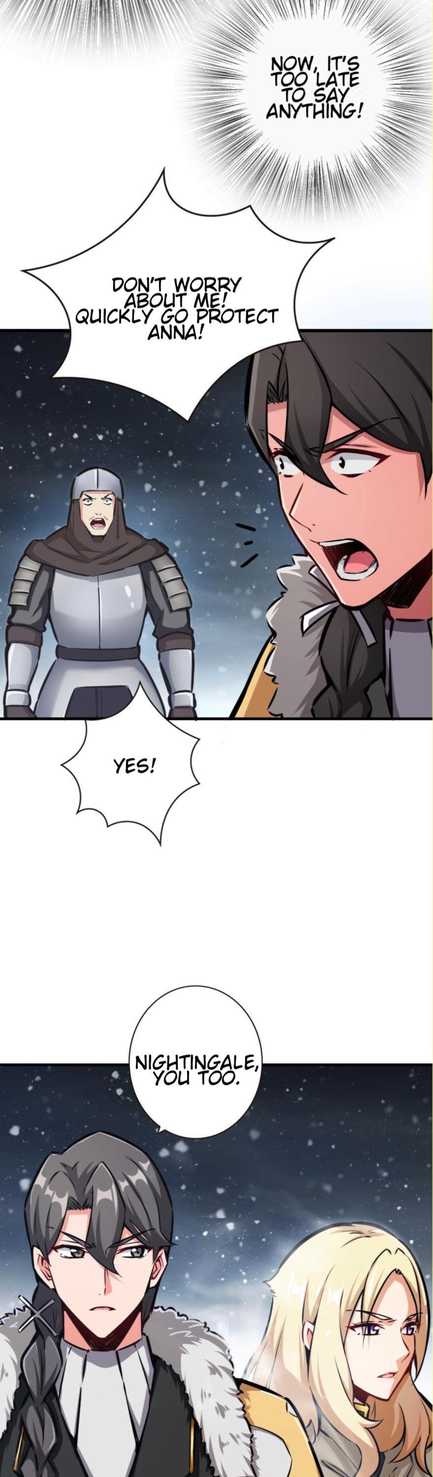 Release That Witch Chapter 37 page 13 - Chapter 37: Wall of Flames