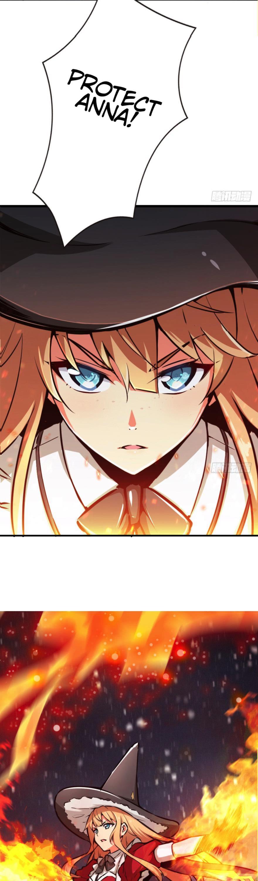 Release That Witch Chapter 37 page 15 - Chapter 37: Wall of Flames