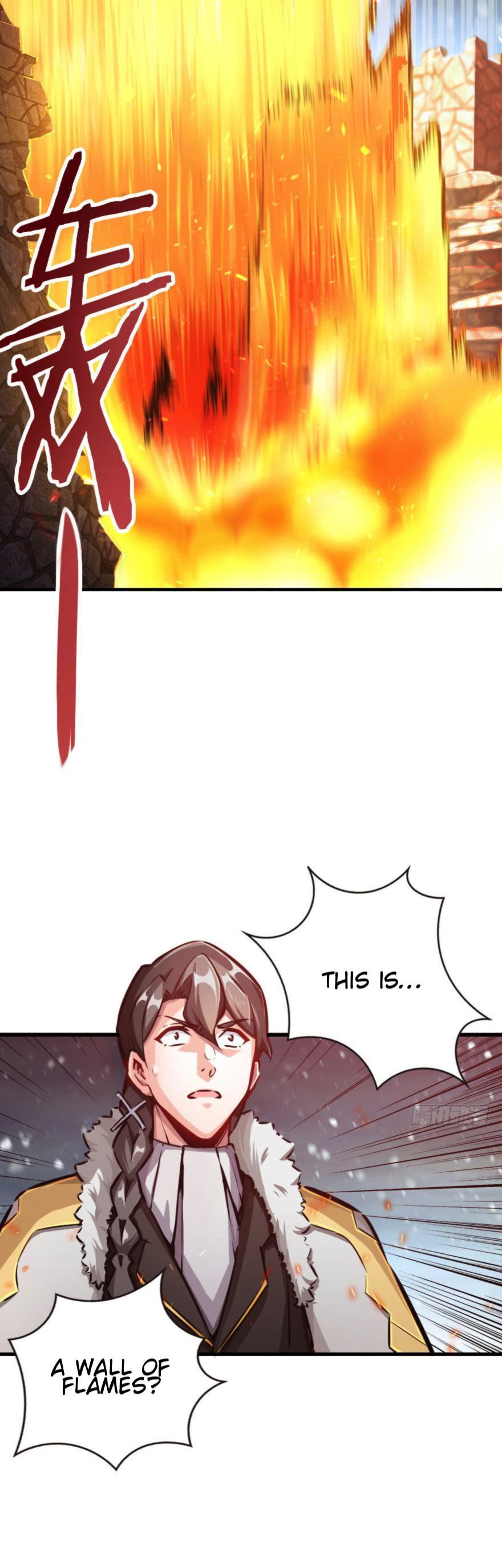 Release That Witch Chapter 37 page 17 - Chapter 37: Wall of Flames