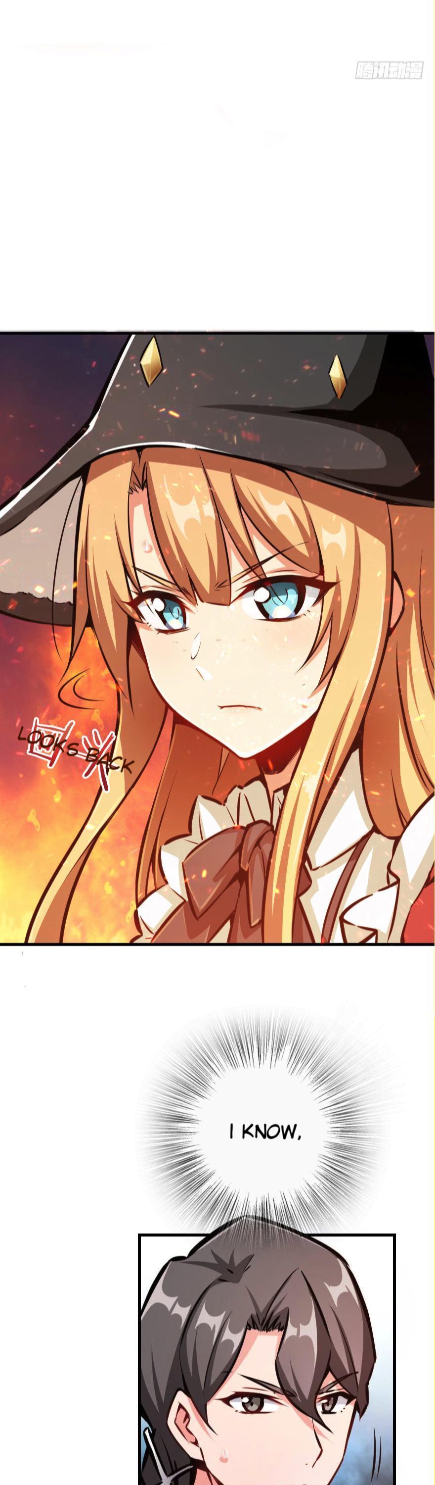 Release That Witch Chapter 37 page 19 - Chapter 37: Wall of Flames