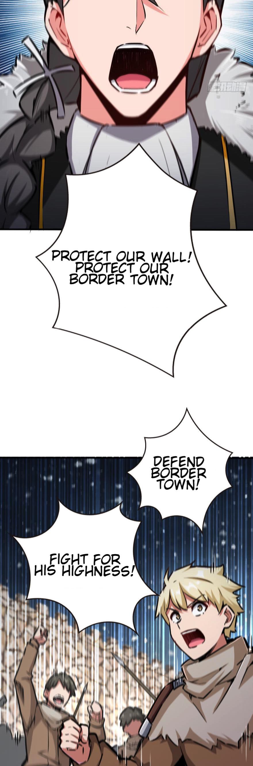 Release That Witch Chapter 37 page 23 - Chapter 37: Wall of Flames
