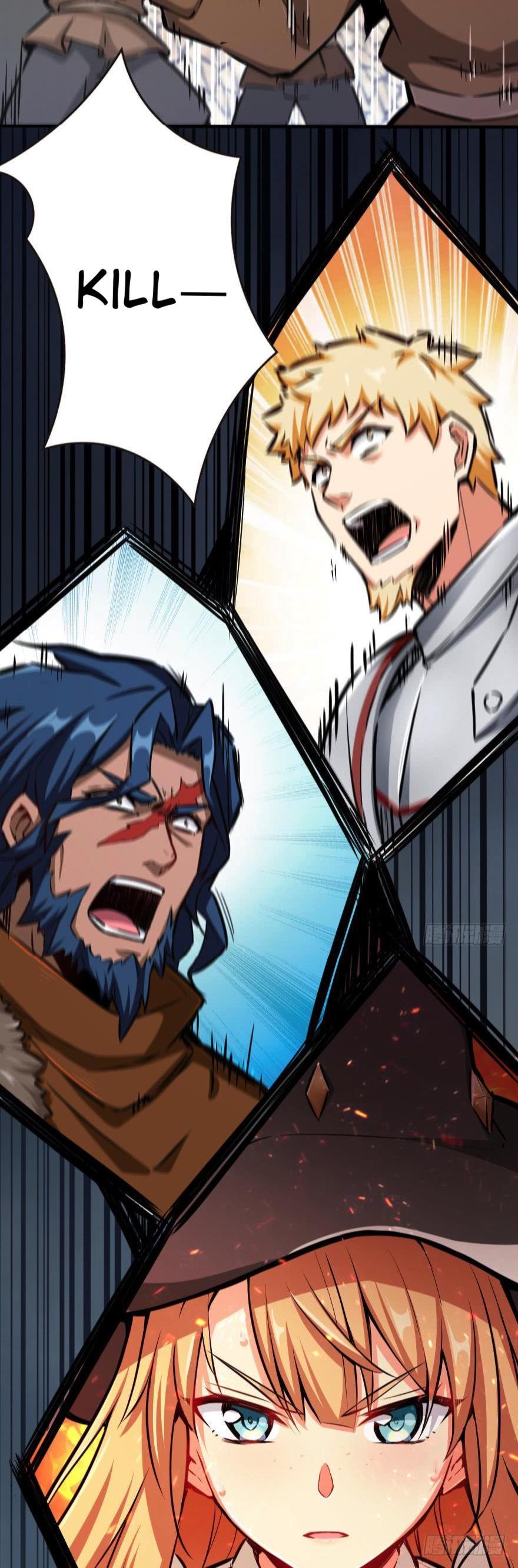 Release That Witch Chapter 37 page 24 - Chapter 37: Wall of Flames