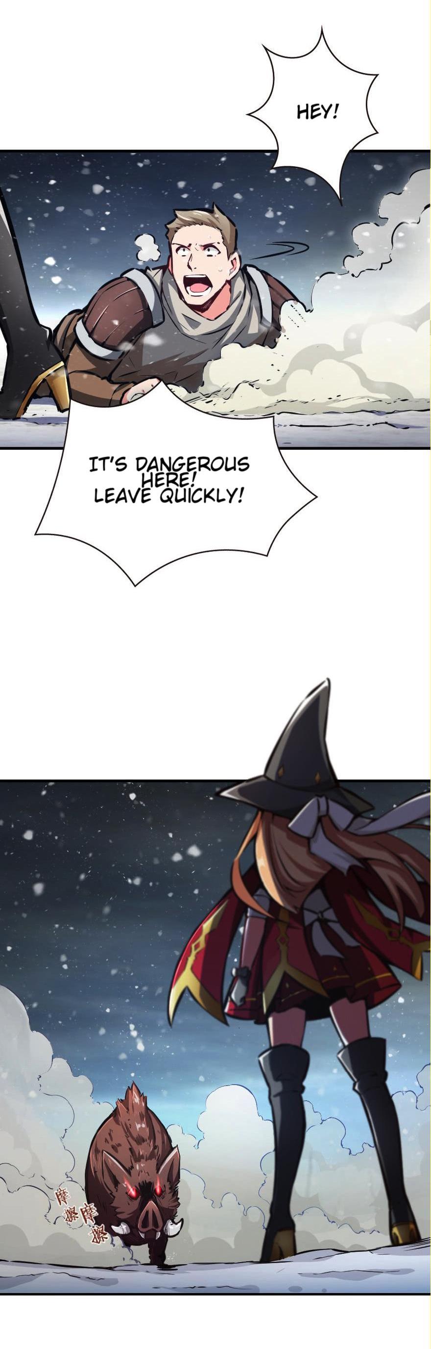 Release That Witch Chapter 37 page 6 - Chapter 37: Wall of Flames