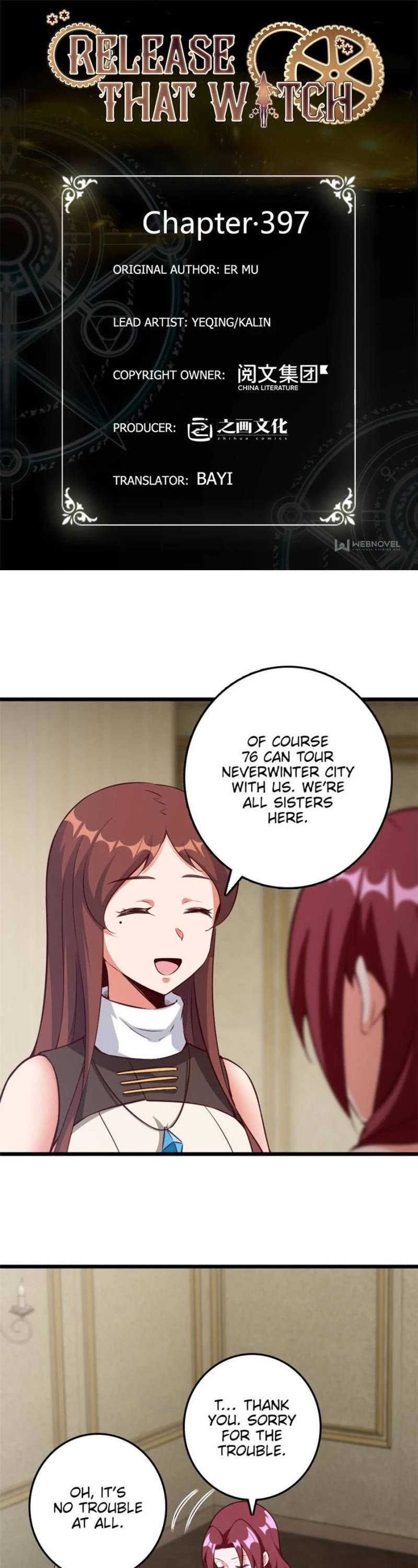 Release That Witch Chapter 397 page 1 - Chapter 397