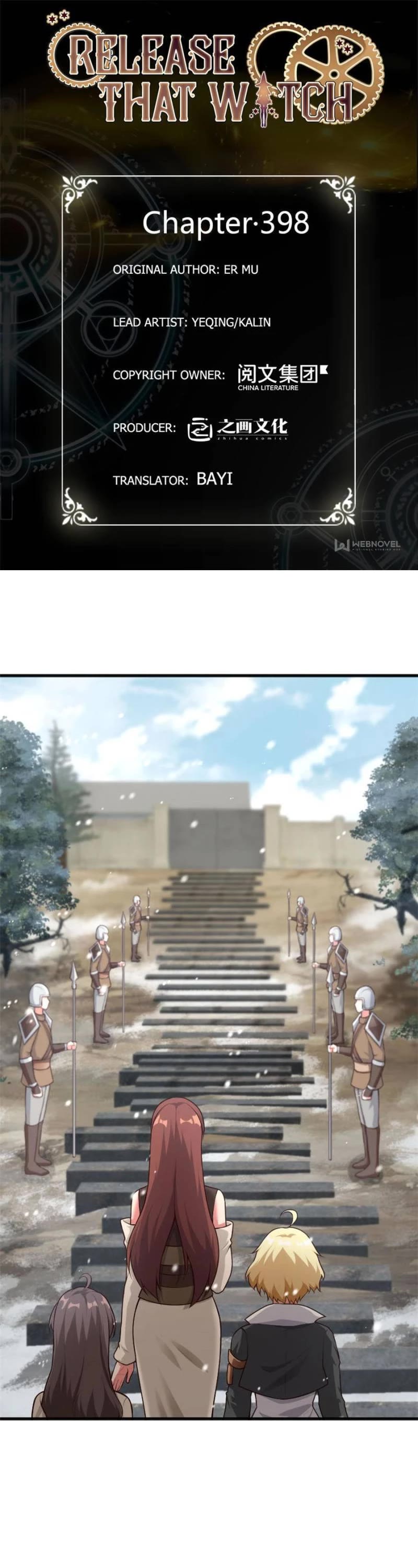 Release That Witch Chapter 398 page 1 - Chapter 398