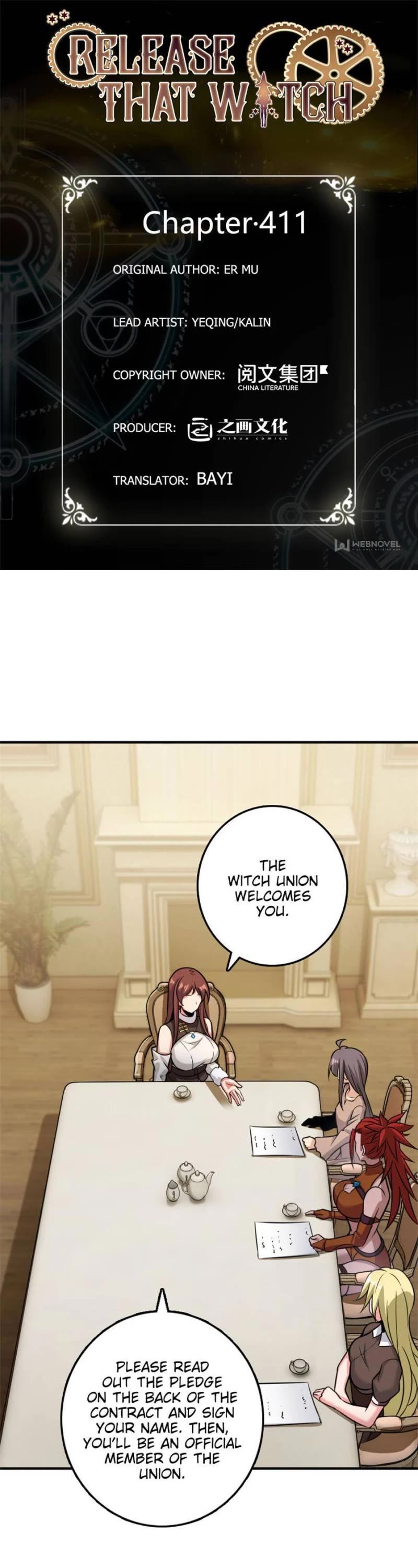Release That Witch Chapter 411 page 1 - Chapter 411