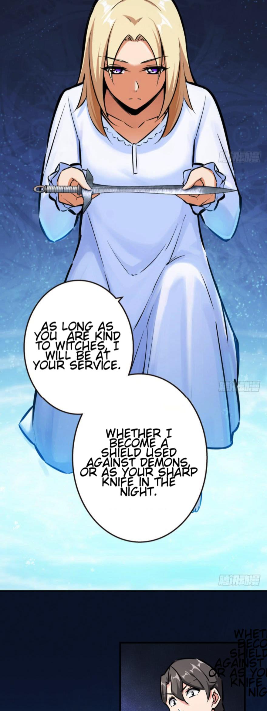 Release That Witch Chapter 45 page 13 - Chapter 45: An Oath to You