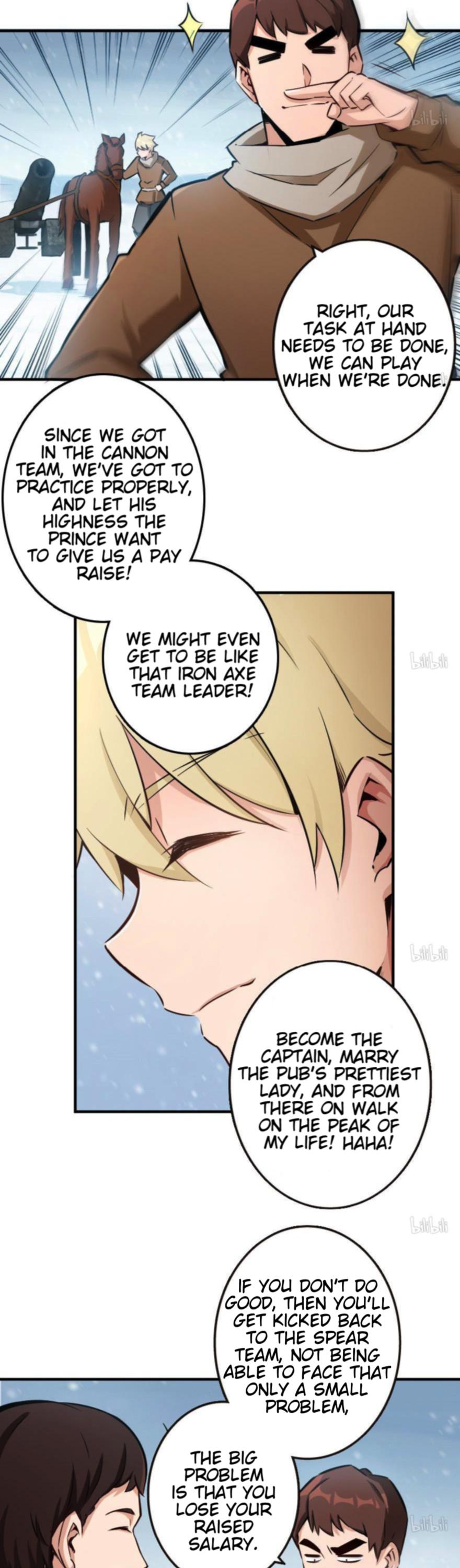 Release That Witch Chapter 57 page 6 - Chapter 57: Artillery Team Training
