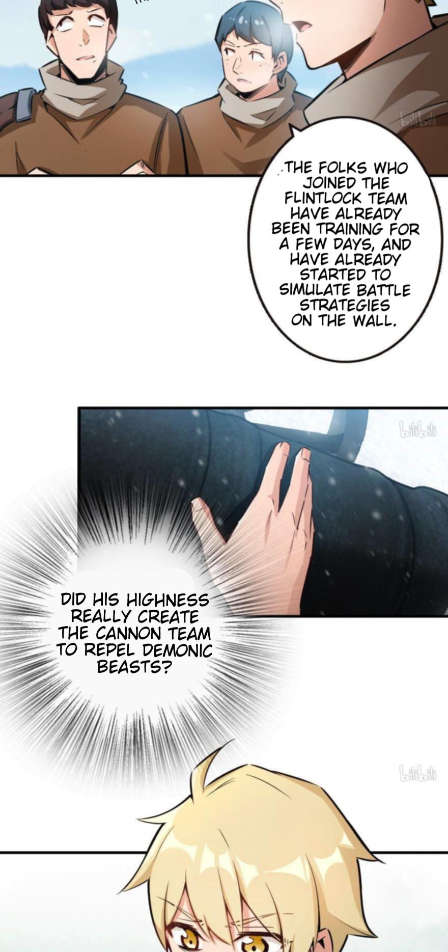 Release That Witch Chapter 57 page 8 - Chapter 57: Artillery Team Training