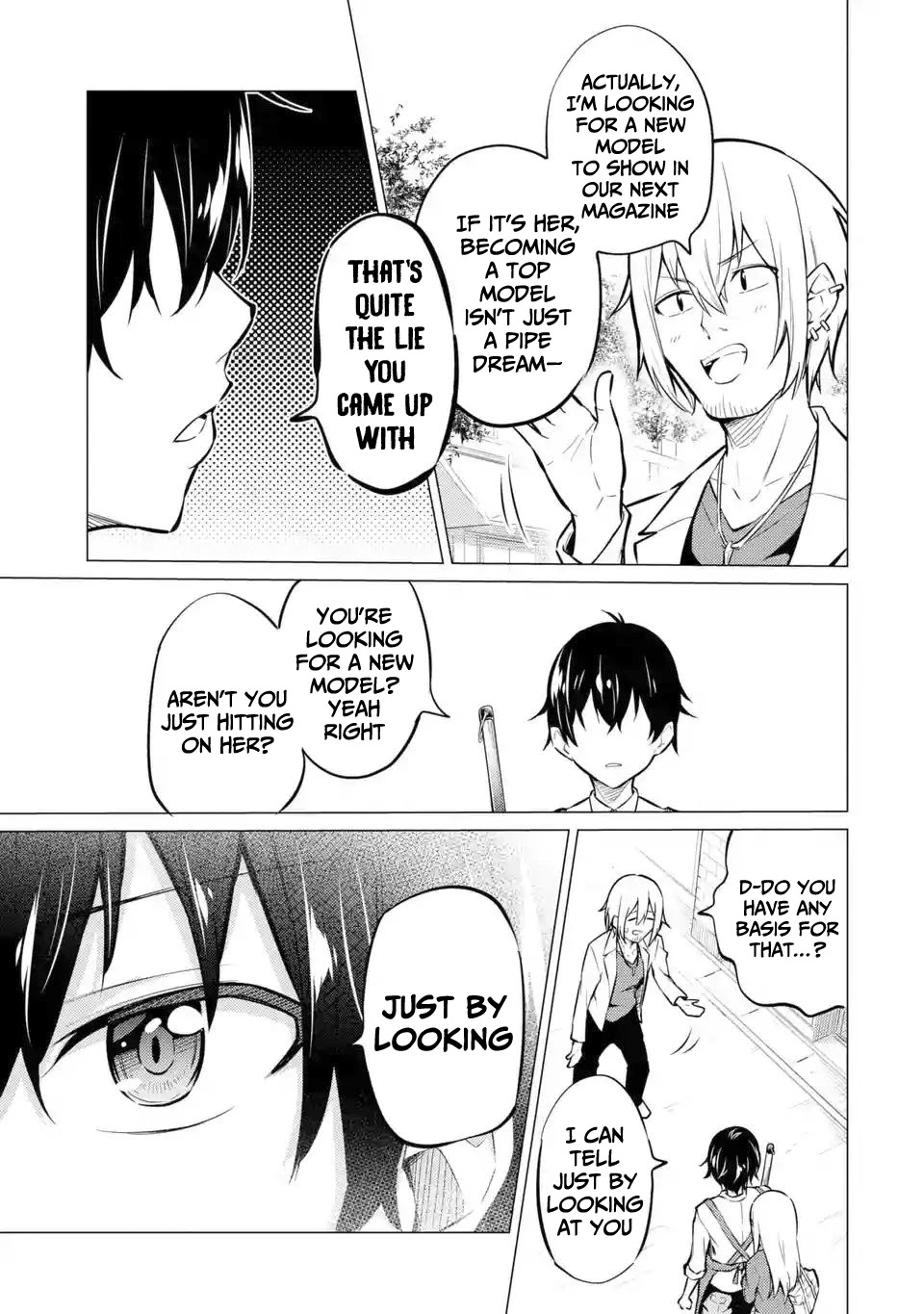 Relentlessly Approaching the Poison-Tongued and Indifferent Beauty to Tickle the Cutesy Reactions out of her Chapter 1 page 13 - Chapter 1