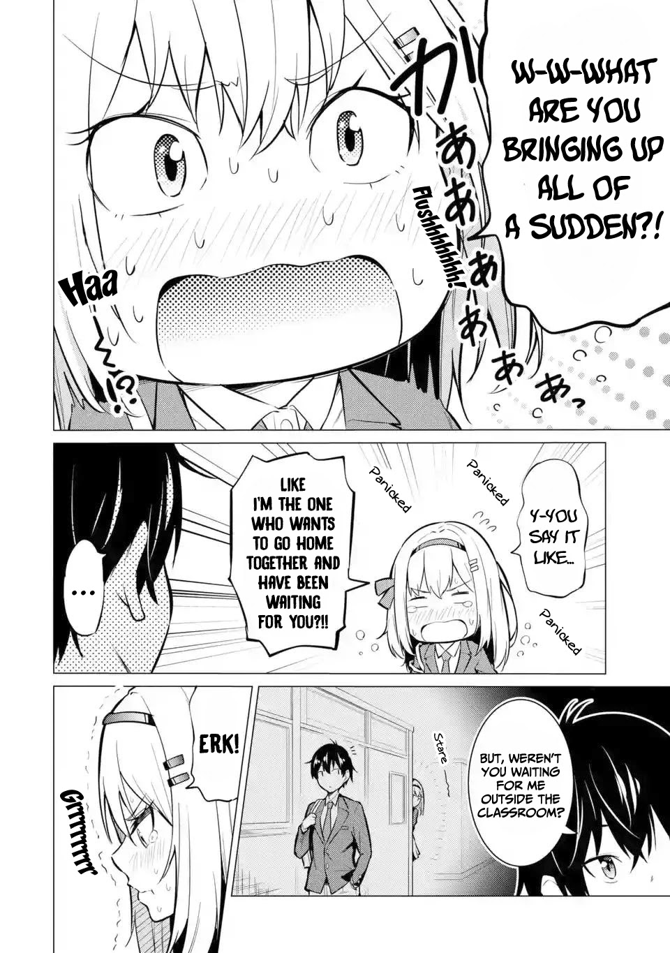 Relentlessly Approaching the Poison-Tongued and Indifferent Beauty to Tickle the Cutesy Reactions out of her Chapter 1 page 7 - Chapter 1