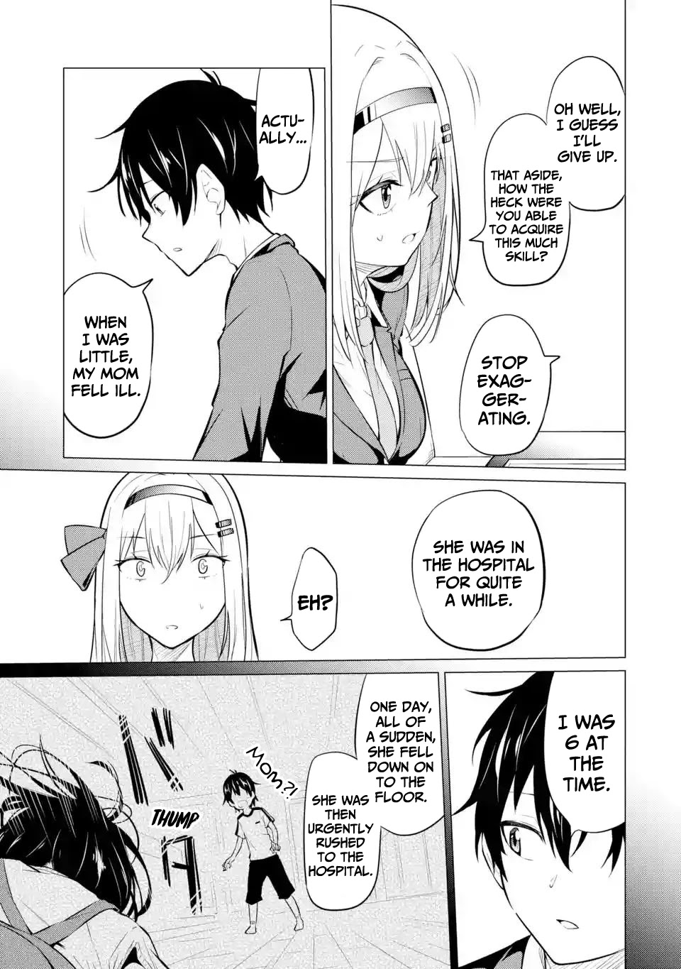 Relentlessly Approaching the Poison-Tongued and Indifferent Beauty to Tickle the Cutesy Reactions out of her Chapter 2 page 10 - Chapter 2