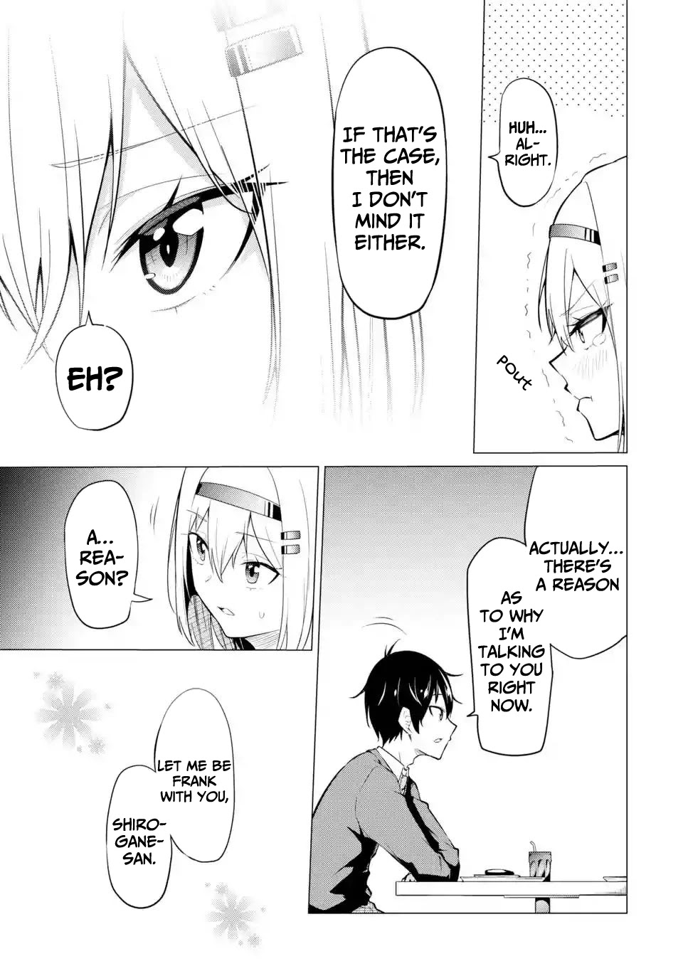 Relentlessly Approaching the Poison-Tongued and Indifferent Beauty to Tickle the Cutesy Reactions out of her Chapter 2 page 16 - Chapter 2