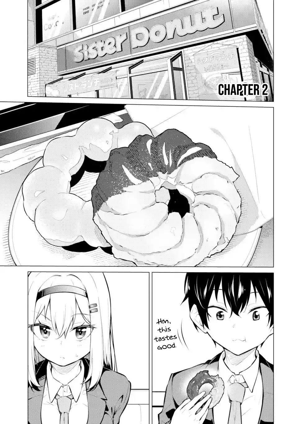 Relentlessly Approaching the Poison-Tongued and Indifferent Beauty to Tickle the Cutesy Reactions out of her Chapter 2 page 2 - Chapter 2