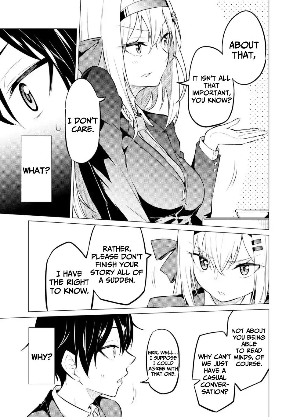 Relentlessly Approaching the Poison-Tongued and Indifferent Beauty to Tickle the Cutesy Reactions out of her Chapter 2 page 20 - Chapter 2
