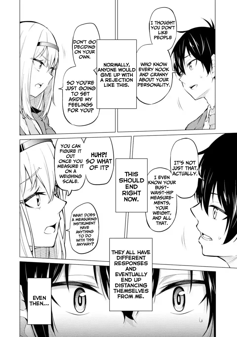 Relentlessly Approaching the Poison-Tongued and Indifferent Beauty to Tickle the Cutesy Reactions out of her Chapter 2 page 21 - Chapter 2