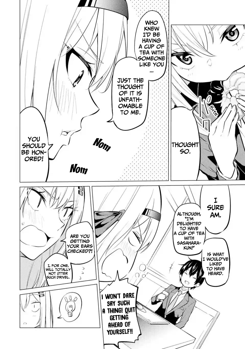 Relentlessly Approaching the Poison-Tongued and Indifferent Beauty to Tickle the Cutesy Reactions out of her Chapter 2 page 5 - Chapter 2