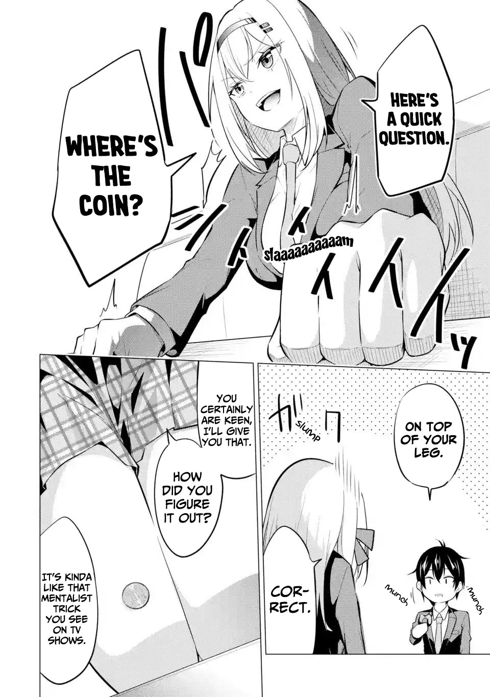 Relentlessly Approaching the Poison-Tongued and Indifferent Beauty to Tickle the Cutesy Reactions out of her Chapter 2 page 7 - Chapter 2