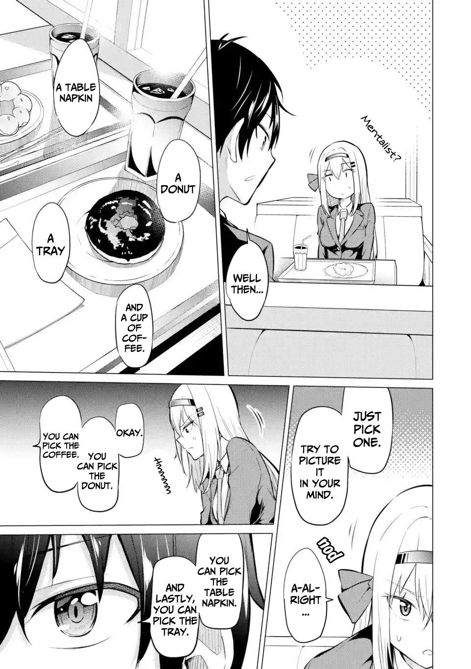 Relentlessly Approaching the Poison-Tongued and Indifferent Beauty to Tickle the Cutesy Reactions out of her Chapter 2 page 8 - Chapter 2