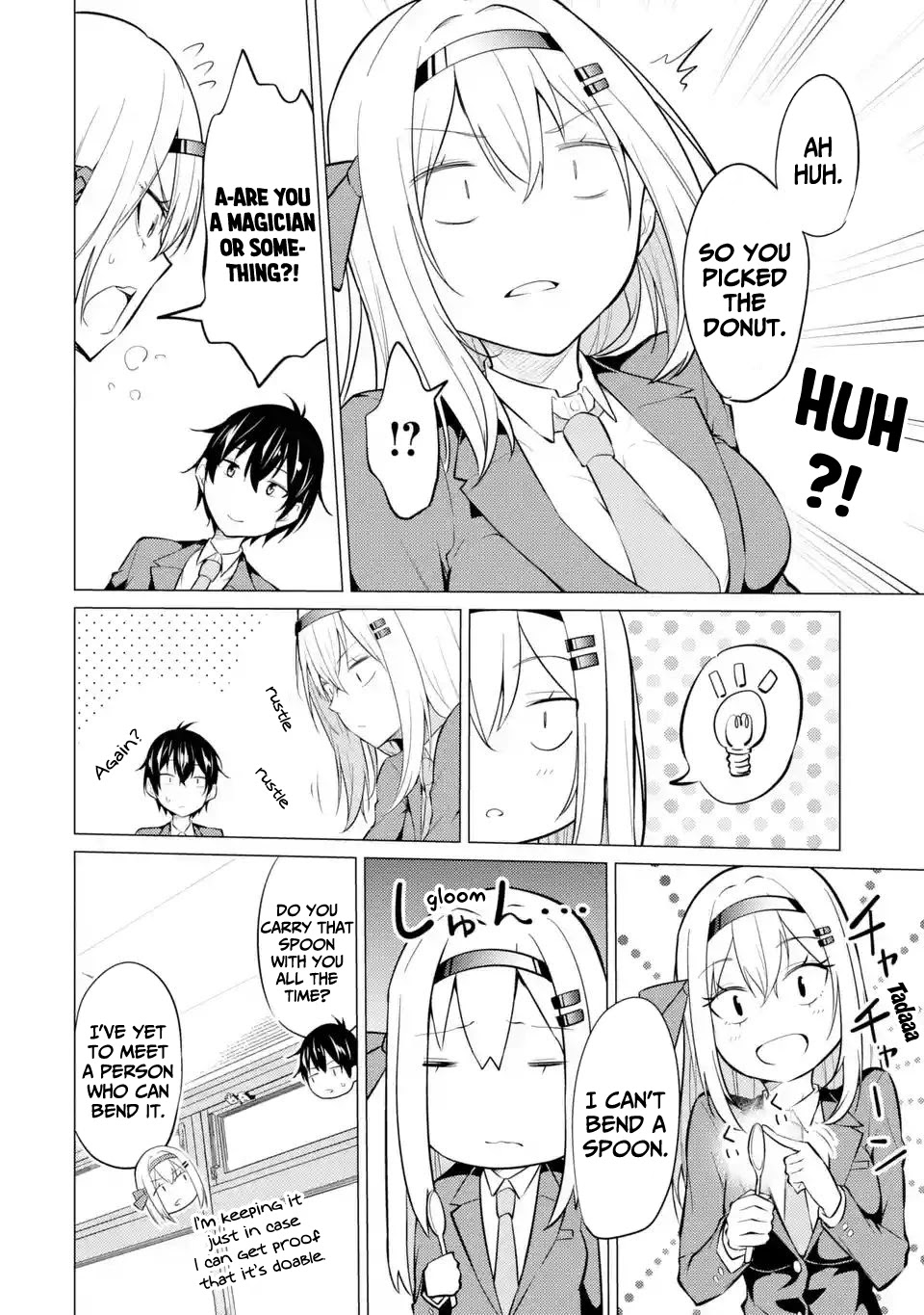 Relentlessly Approaching the Poison-Tongued and Indifferent Beauty to Tickle the Cutesy Reactions out of her Chapter 2 page 9 - Chapter 2