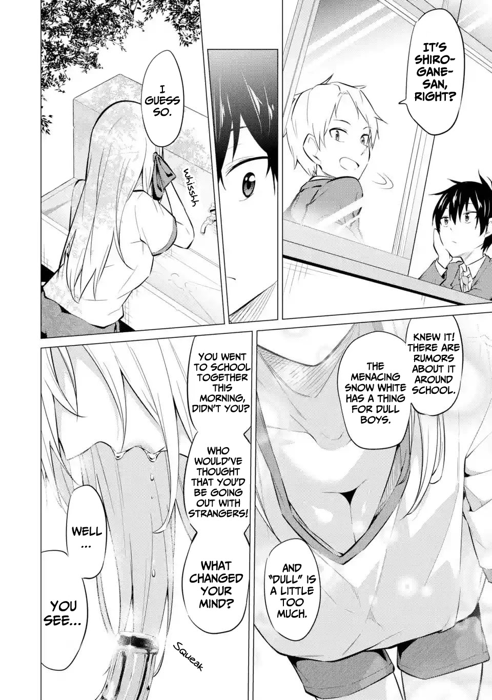 Relentlessly Approaching the Poison-Tongued and Indifferent Beauty to Tickle the Cutesy Reactions out of her Chapter 3 page 15 - Chapter 3