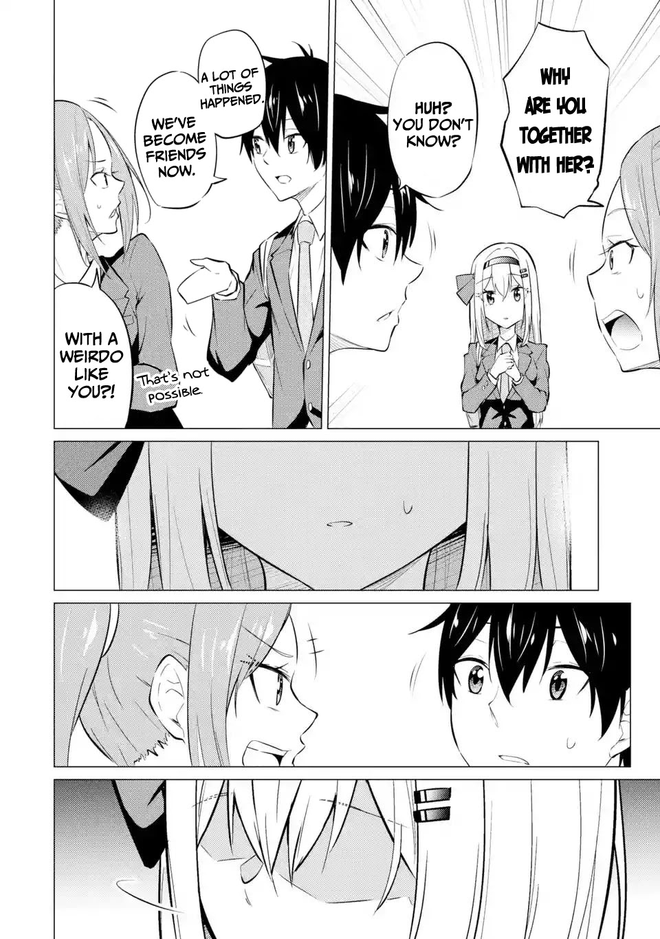 Relentlessly Approaching the Poison-Tongued and Indifferent Beauty to Tickle the Cutesy Reactions out of her Chapter 3 page 23 - Chapter 3