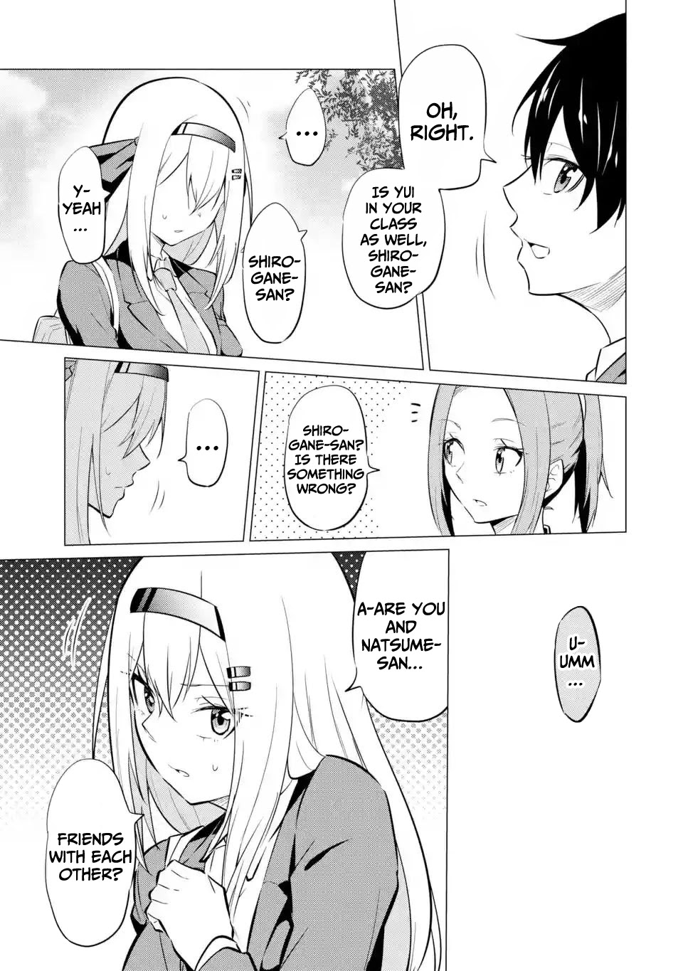 Relentlessly Approaching the Poison-Tongued and Indifferent Beauty to Tickle the Cutesy Reactions out of her Chapter 3 page 24 - Chapter 3