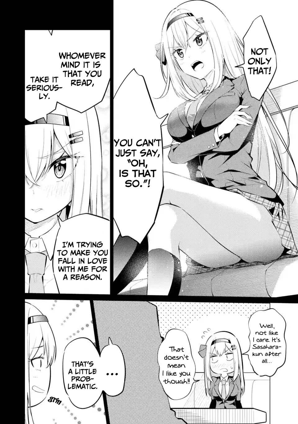 Relentlessly Approaching the Poison-Tongued and Indifferent Beauty to Tickle the Cutesy Reactions out of her Chapter 3 page 3 - Chapter 3