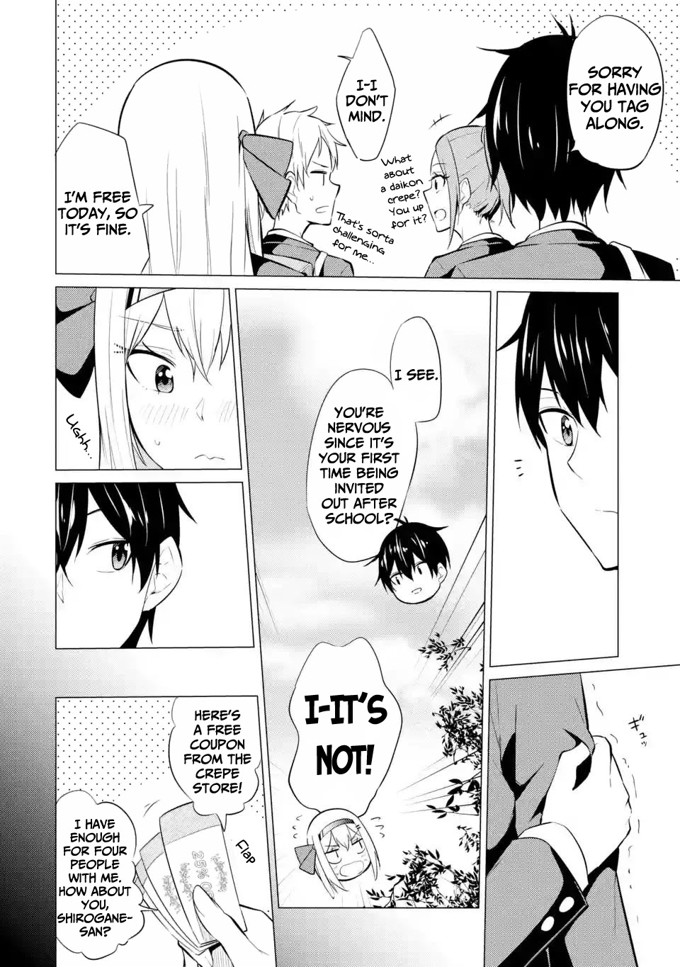 Relentlessly Approaching the Poison-Tongued and Indifferent Beauty to Tickle the Cutesy Reactions out of her Chapter 3 page 31 - Chapter 3