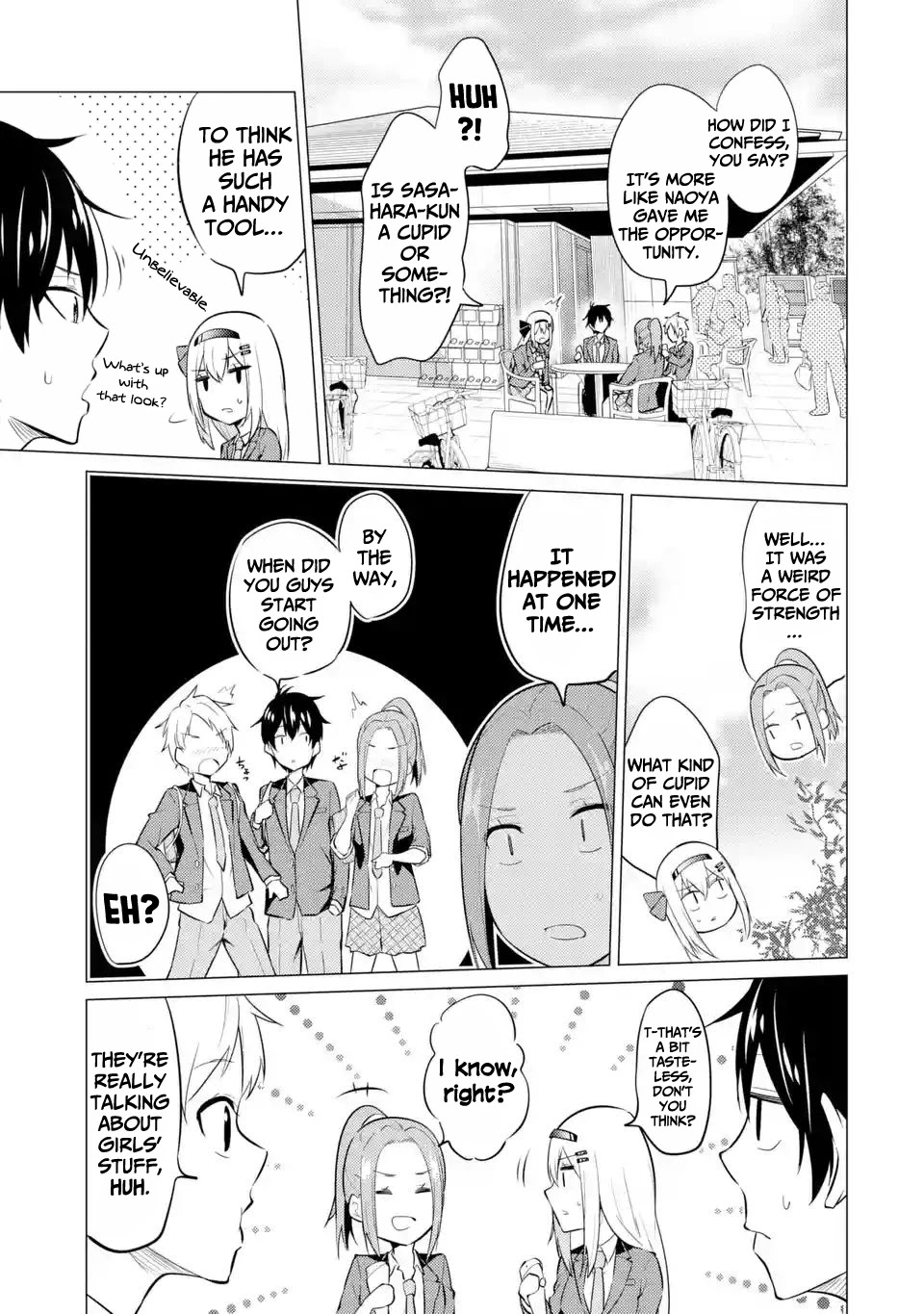 Relentlessly Approaching the Poison-Tongued and Indifferent Beauty to Tickle the Cutesy Reactions out of her Chapter 3 page 34 - Chapter 3