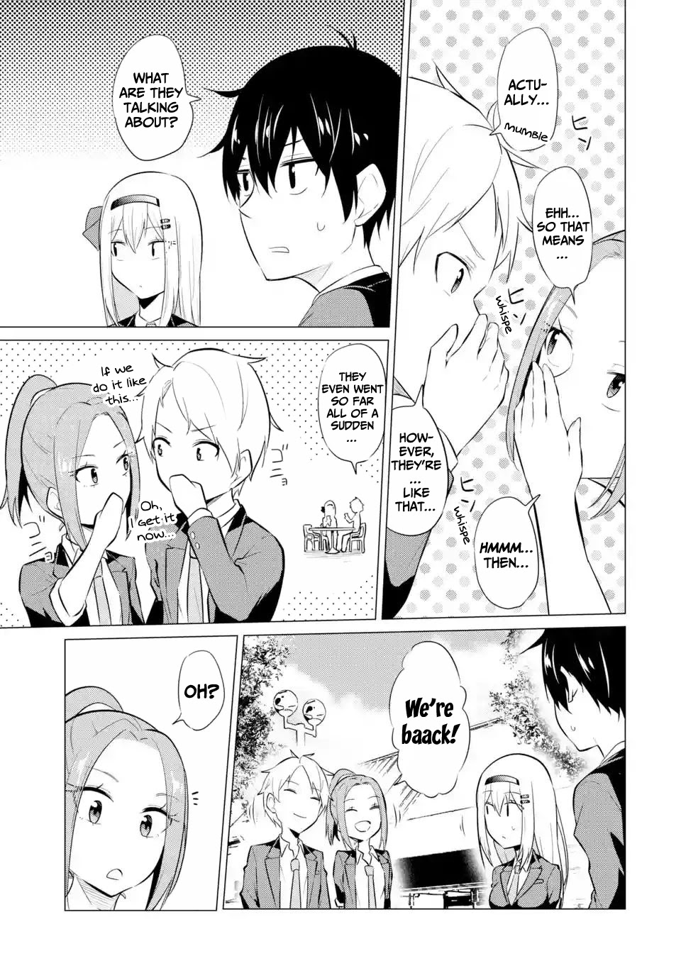 Relentlessly Approaching the Poison-Tongued and Indifferent Beauty to Tickle the Cutesy Reactions out of her Chapter 3 page 36 - Chapter 3