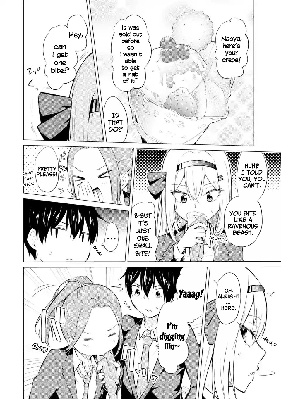Relentlessly Approaching the Poison-Tongued and Indifferent Beauty to Tickle the Cutesy Reactions out of her Chapter 3 page 37 - Chapter 3