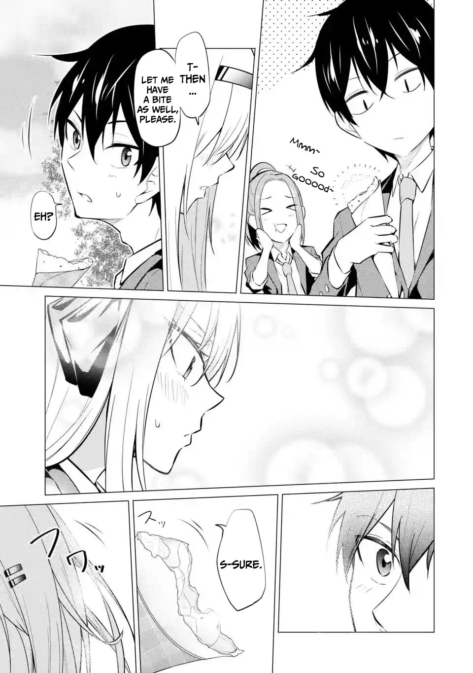 Relentlessly Approaching the Poison-Tongued and Indifferent Beauty to Tickle the Cutesy Reactions out of her Chapter 3 page 38 - Chapter 3