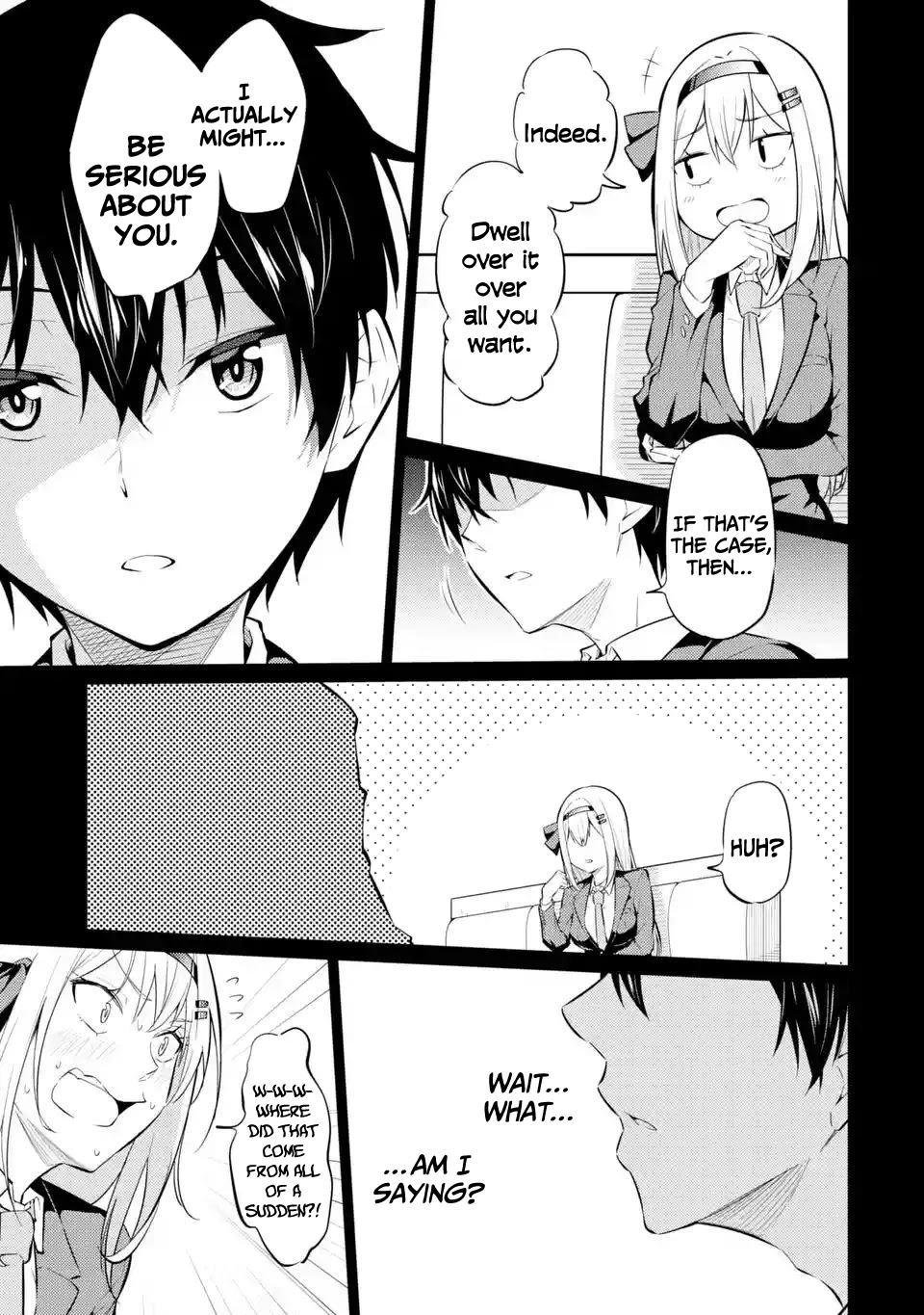 Relentlessly Approaching the Poison-Tongued and Indifferent Beauty to Tickle the Cutesy Reactions out of her Chapter 3 page 4 - Chapter 3