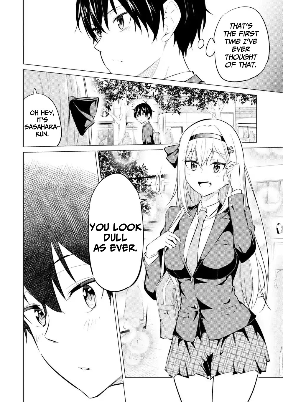 Relentlessly Approaching the Poison-Tongued and Indifferent Beauty to Tickle the Cutesy Reactions out of her Chapter 3 page 7 - Chapter 3