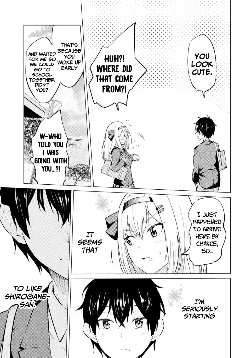 Relentlessly Approaching the Poison-Tongued and Indifferent Beauty to Tickle the Cutesy Reactions out of her Chapter 3 page 8 - Chapter 3
